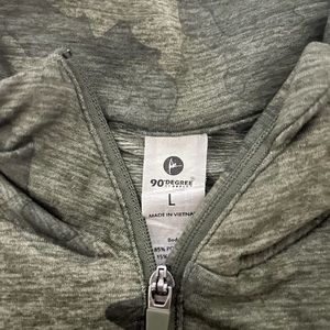 90 Degrees By Reflex Camo Quarter Zip